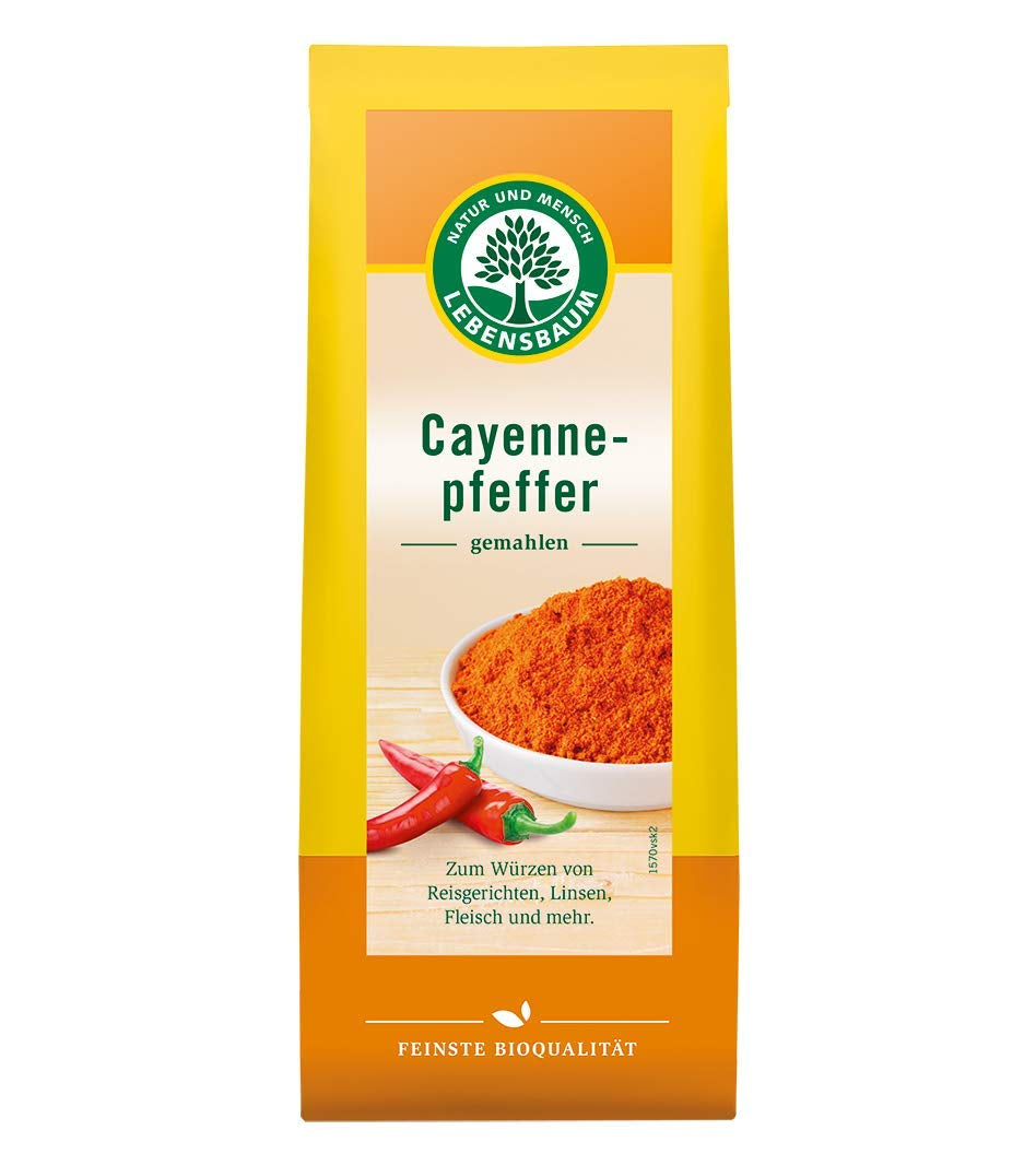 Lebensbaum Chillipulver (pieprz cayenne) (1 x 50 g) - Bio