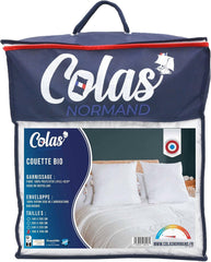 Kołdra COLAS NORMAND 260 X 240 cm, bawełna organiczna i wypełnienie z recyklingu, lekka, miękka, można prać w pralce w 40°C Kołdry i kołdry Naty Shop Tytuł domyślny