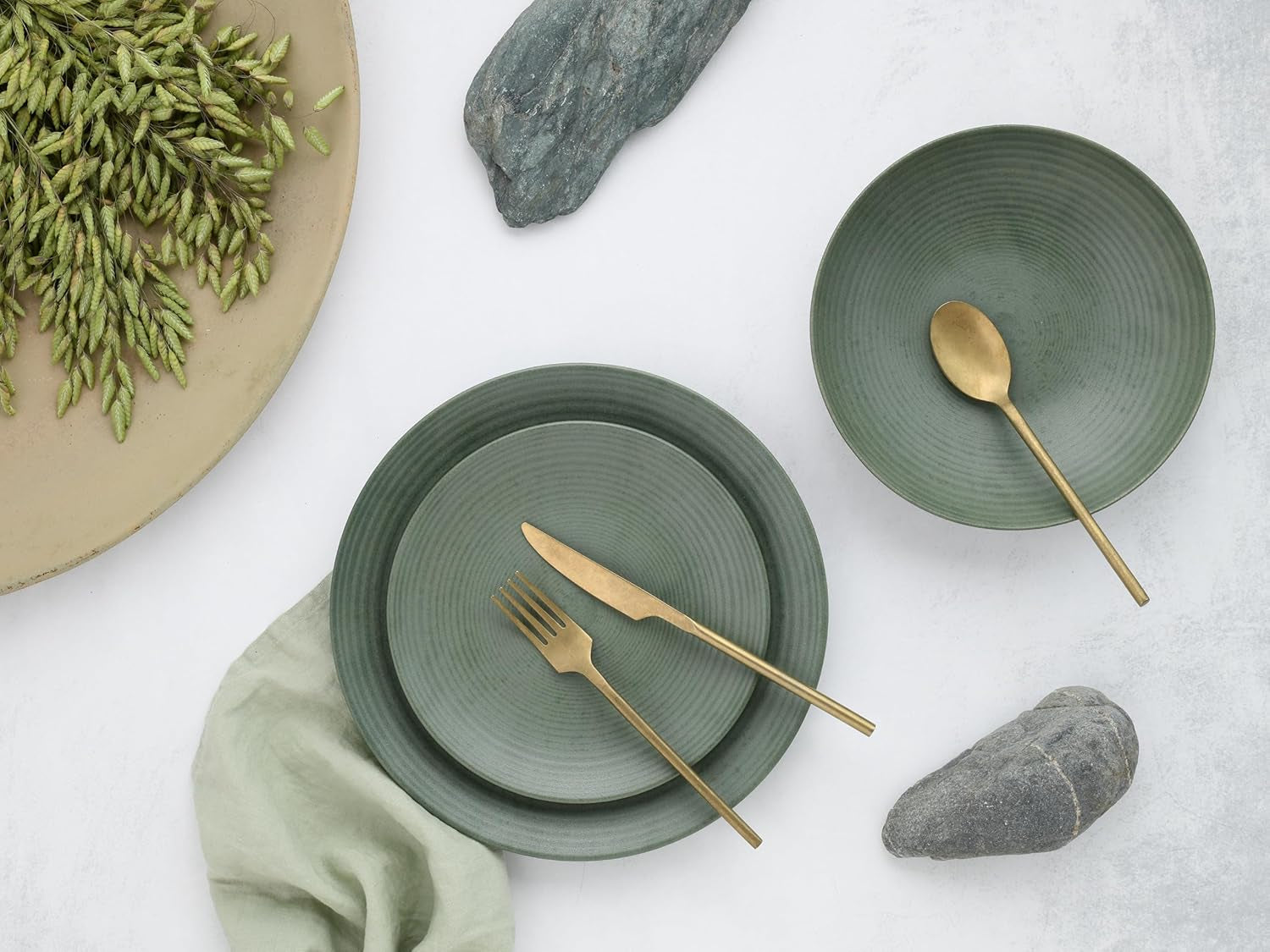 Creatable, 23718, Seria Catania Eucalyptus, fabricat în Portugalia Seturi vesela masa Naty Shop