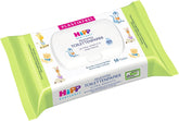 HiPP Baby Soft Mokry papier toaletowy (6 x 50 arkuszy), 99% wody, Ultra Sensitive, bezzapachowy, z pokrywką na zawiasach