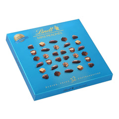 Lindt Chocolate - Mini Pralinki | 2x155g | Pudełka po 32 praliny, każda w 5 pysznych asortymentach, bez alkoholu | Prezent czekoladowy | Czekoladowy prezent