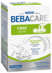 BEBACARE FIBER bezglutenowy suplement diety na łagodne trawienie, suplement diety dla niemowląt od urodzenia i małych dzieci, 1x (20 x 2,2g)