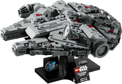 LEGO Star Wars Sokół Millennium Zestaw na 25. rocznicę dla dorosłych Statek do zbudowania Nowa nadzieja Kolekcjonerski model statku kosmicznego Prezenty dla mężczyzn i kobiet 75375 Zestawy do budowania Besuche den LEGO-Store