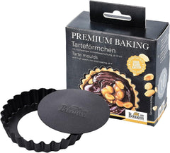 RBV Birkmann Premium Forma do pieczenia tart, Ø 10 cm, 6 sztuk, z wyjmowanym dnem Formy i blachy do pieczenia Naty Shop