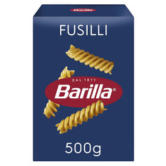 Barilla Pasta Classic Fusilli nr 98 z wysokiej jakości pszenicy durum, zawsze al dente, Chili, Spaghetti, Fusilli, Penne, włoski, 500g