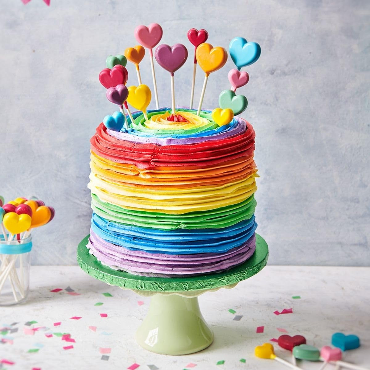 Set de 8 coloranți alimentari Funcakes cu gel: Colorant alimentar foarte concentrat pentru aluat, cremă, fondant, marțipan și aluat. 8 culori: galben, roz, roșu, verde deschis, albastru deschis, turcoaz, violet și negru. Halal.