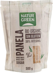 - Organic Crystallised Panel, Pure Sugar, Ecological Sweetener, Natural Sugarcane Juice - 500G, Pack of 12 Indulcitori Naty Shop Default Title