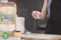 Wholefood Earth Organiczna mąka z brązowego ryżu – 3 kg | Kamienna ziemia | Bez GMO | Certyfikowane organiczne