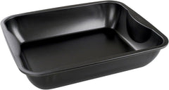 Zenker Xxl-Brat- Und Auslaufform (40 X 8 X 34 Cm) SPECIAL COOKING, Rechteckige Ofenform Mit Antihaftbebeschichtung, Backblech Für Krosse Braten & Saftige Aufläufe (Farbe: Schwarz), Menge: 1 Stück Matrite si tavi pentru copt Naty Shop
