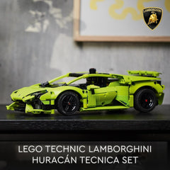 LEGO 42161 Technic Lamborghini Huracán Tecnica Zabawkowy model samochodu Zestaw do budowania samochodów wyścigowych dla dzieci Chłopcy Dziewczęta Kolekcja dla fanów sportów motorowych Zestawy upominkowe do budowania Besuche den LEGO-Store