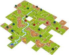 Hans im Glück, UNbox Now, Carcassonne V3.0, gra podstawowa, gra rodzinna, gra roku 2001, 2-5 graczy, wiek 7+, 35 minut gry, niemiecki
