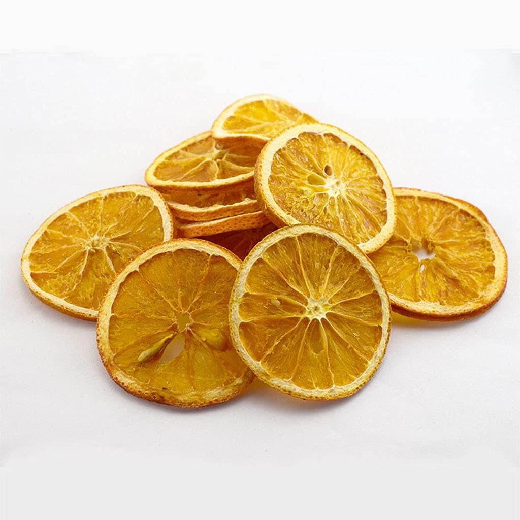 500 g felii de portocale uscate, felii de portocale uscate îndulcite, fără zahăr, vegane și kosher (500g) Produse deshidratate Naty Shop