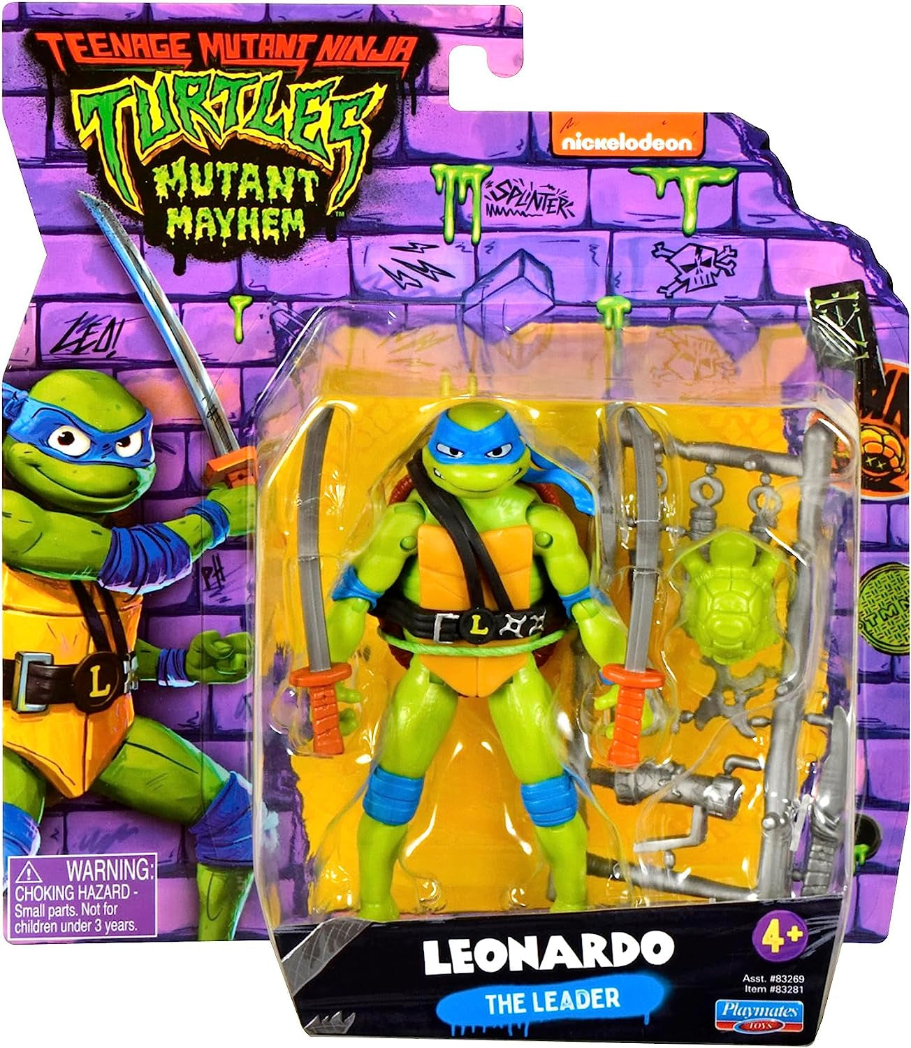 TEENAGE MUTANT NINJA Turtles - Leonardo Figura de bază Action figures Naty Shop