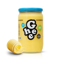 Masło Ghee BIO 600 g - Idealne do smażenia i pieczenia. Nie zawiera laktozy