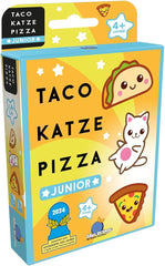 Blue Orange, Taco Cat Pizza Junior, gra dla dzieci, gra karciana, nominacja do gry dla dzieci roku 2024, 2-6 graczy, wiek 4+, 5 minut, niemiecki