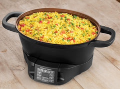 Multicooker Russell Hobbs 6,5L, wyświetlacz cyfrowy, 8 funkcji gotowania Wolnowar Naty Shop