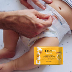 Chusteczki nawilżane Easy Baby z ekstraktem z aloesu i miodu nawilżające skórę, testowane dermatologicznie, opakowanie 20 szt. chusteczek