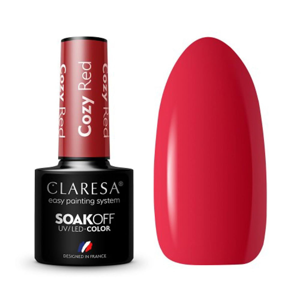 Claresa Cosy Red półtrwały kolor oczu 5 ml