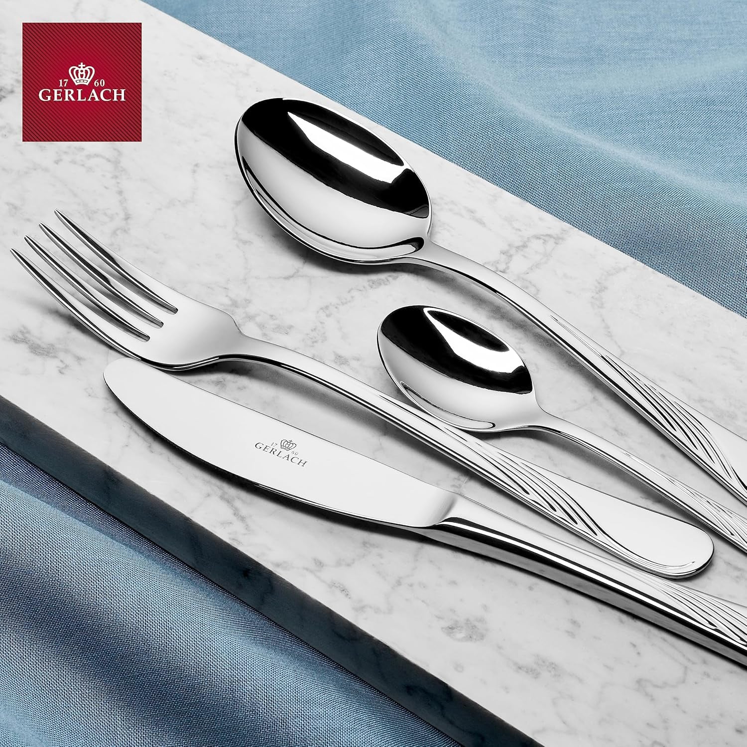 Gerlach Celestia Set de tacâmuri pentru 6 persoane Bucatarie Naty Shop