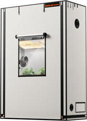 Namiot do uprawy Spider Farmer Pro 70x140x200 cm z drzwiami rolowanymi, oknem obserwacyjnym, zdejmowanym panelem podłogowym, tkaniną Mylar 2000D, do hydroponiki wewnętrznej z SF4000, G4500, SE4500