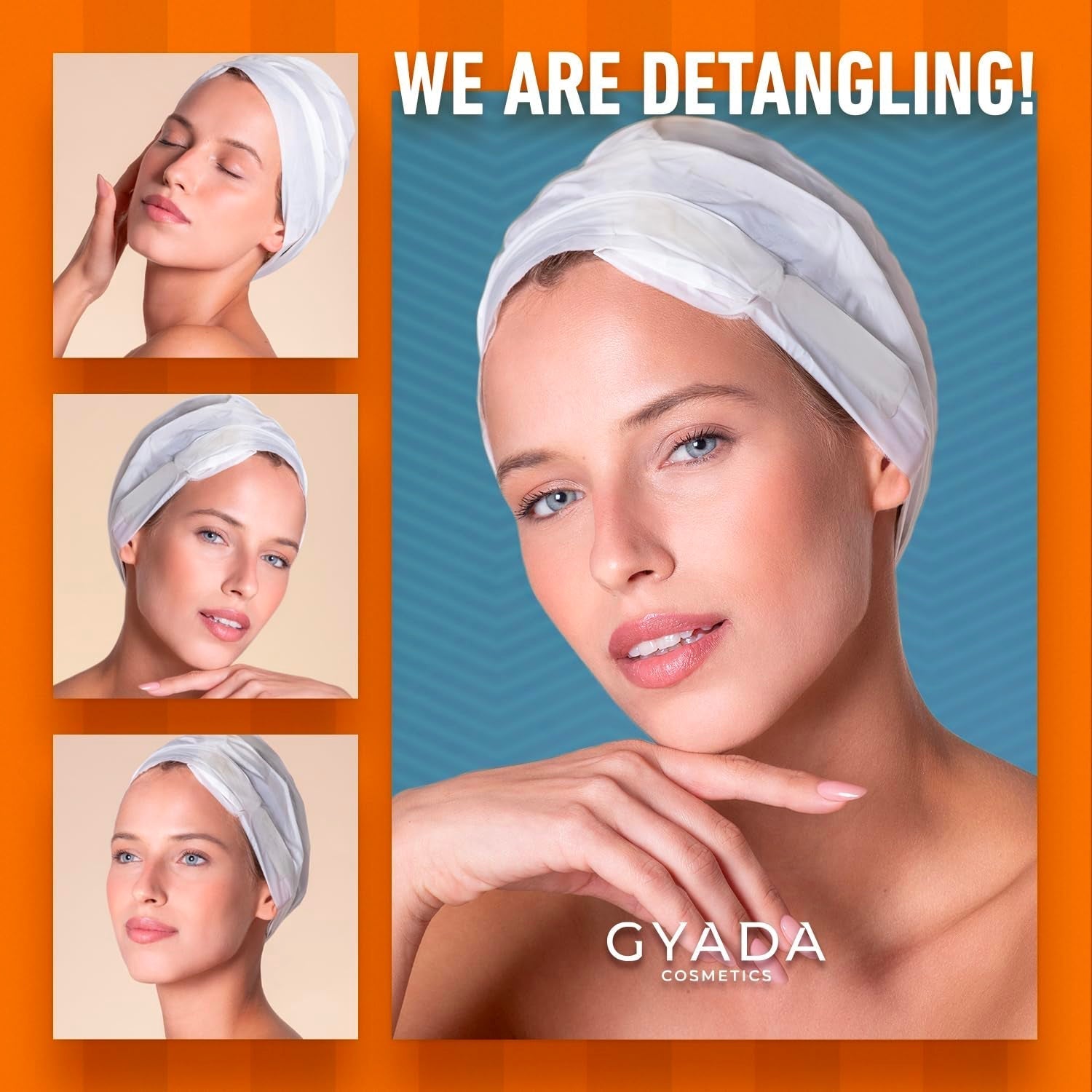 GYADA COSMETICS, mască de păr din material ușor și revitalizant, conferă strălucire și moliciune, efect hrănitor și reparator, cu capac termic, pe bază de ulei de cocos și avocado, 60 ml Masca de par Naty Shop