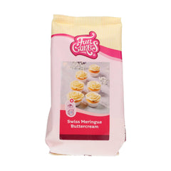 Funcakes Mix Für Schweizer Baiser Buttercreme: Einfach Zu Verwenden, Cremig, Perfekt Zum Dekorieren, Abdecken Und Füllen Von Kuchen, Belag Auf Cupcakes. 400 G. Amestec pentru copt si gatit Naty Shop Default Title