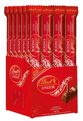 Lindt LINDOR batoniki mlecznej czekolady, 24 x 38 gramów Cukierki czekoladowe Naty Shop Domyślny tytuł