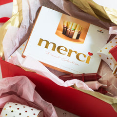 merci Finest Selection Mousse au Chocolat Variety – 1 x 210 g – Specialties Exquisite Chocolate Mousse – Praliny z nadzieniem i bez