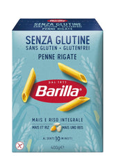 Barilla Penne Rigate bezglutenowy makaron z pysznej kukurydzy i ryżu - idealny dla osób z celiakią lub nietolerancją glutenu (14 x 400g)