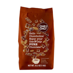 One&Only Chocolate Powder Pure 1 Kg - Wysokiej jakości proszek czekoladowy do produkcji czekolady pitnej premium z zawartością kakao 32% Kakao i gorąca czekolada Naty Shop