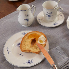 Villeroy & Boch Vieux Luxembourg Cană de lapte, 300 ml, Porțelan Premium, Alb/Albastru, 1023410760, Multicolor