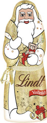 Lindt Santa Glamour, mleczna czekolada, nowy design, 1 opakowanie (18 x 125 g)