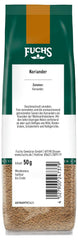 Fuchs Gewürze - Kolendra gemahlen im recyclebaren Nachfüllbeutel - 50 g