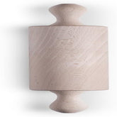 Zeller 23515 Rolă de aluat, rolă de copt, sucitor, lemn de fag, aprox. 43 x 5,5 cm