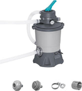 Bestway 58515-7 Pompa z filtrem piaskowym, 3596 l, Szara