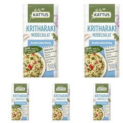- Kritharaki-Nudelsalat Gewürzzubereitung | Przyprawa na 3-4 porcje | Ohne Zusatz von Fefeextrakt, Aroma und Zusatzstoffen | 12 g w torbie