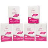 ELANEE 219-V1 Tampoane de alăptare ultra-subțiri, alb Accesorii Hrana si Alaptare Bebe Naty Shop 24 bucăți (pachet de 6)