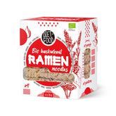 DIET-FOOD Organiczny makaron ramen gryczany, żywność wegetariańska i wegańska, bez tłuszczu, bez soi, bez glutenu, dietetyczny makaron rozpuszczalny w wodzie, niskokaloryczny, 280g