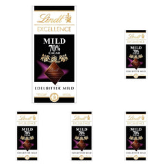 Lindt Excellence 78-procentowy batonik kakaowy - Intensywność kakaowa Trwałość Wegański batonik 100g Idealny prezent