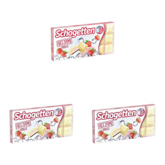 Schogetten Freeze Me Strawberry Limited Edition - Lody o smaku zimnej czekolady o intensywnym smaku truskawkowym