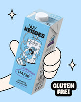 Lazy Heroes Hafer Wegetariański napój owsiany bezglutenowy z witaminą D