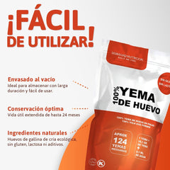 Serman Nutricion Bio Żółtko w proszku – bezglutenowe, bez laktozy