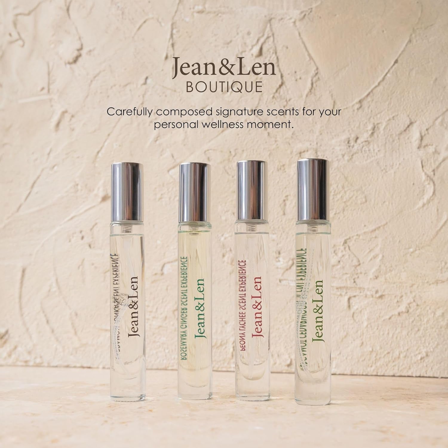 Jean & Len Scent Experience Cardamom & Tonka, Apă de toaletă cu aromă de Cardamom și Tonka, Mini parfum practic, Ideal pentru călătorii, Sticlă de înaltă calitate, 10 ml