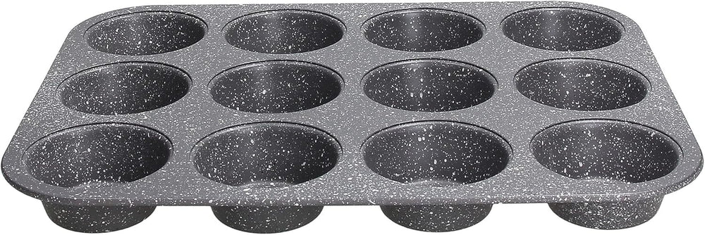 Pure Roq Muffinform Für 12 Muffins, Aluminium, Schwarz Matrite si tavi pentru copt Naty Shop Muffin-Blech