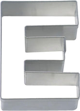 Formă pentru prăjituri Städter, oțel inoxidabil, litera „E”, argintiu