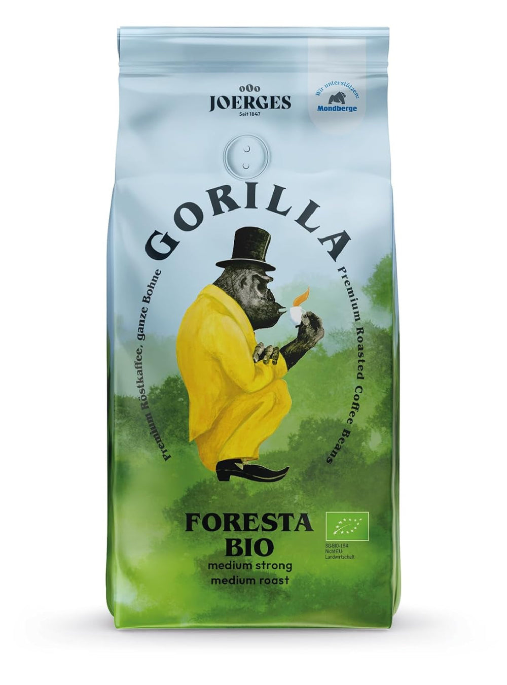 Joerges Foresta Coffee 1X 1000G boabe integrale prăjite Cafea Naty Shop Default Title