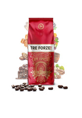 Espresso Caffè - Boabe de espresso - Prăjite tradițional la foc de lemne de măslin, lucrate manual în Sicilia - Boabe de cafea premium 250g pentru aparate de cafea complet automate și aparate cu portafiltru
