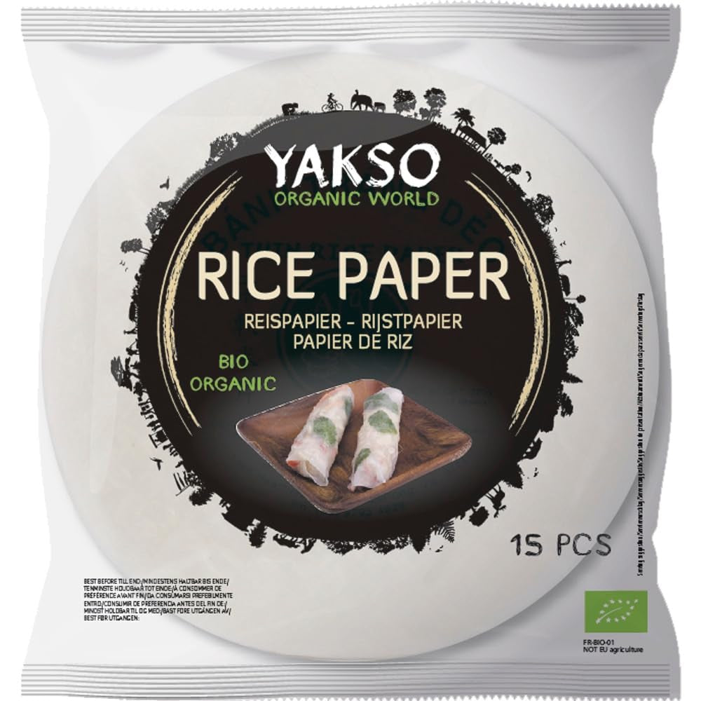 Papier ryżowy z tapioką, 15 sztuk, 150 g