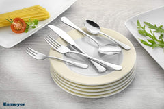 Zestaw sztućców Sylvia Wykonany ze stali nierdzewnej 18/0 Polerowanej 30 sztuk Kuchnia Naty Shop