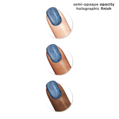 Insta-Dri Holo-Glow, Holo-back, Łatwy w użyciu, Długotrwały, Piękne kolory, Łatwy w aplikacji na paznokcie, Bez odprysków, 19ml